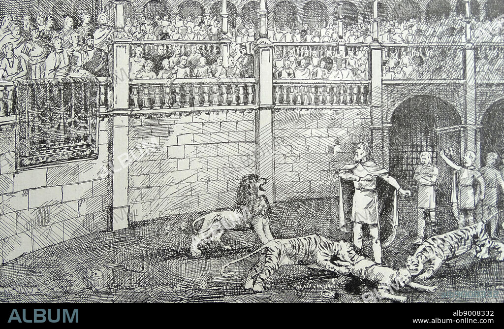 Damnatio ad bestias (Latin for 'condemnation to beasts') was a form of capital punishment in which the condemned were maimed on the circus arena or thrown to a cage with wild animals; often lions. It was brought to ancient Rome around the 2nd century BC.. From the 1st to 3rd centuries AD; this penalty was mainly applied to the worst criminals; slaves; and early Christians.