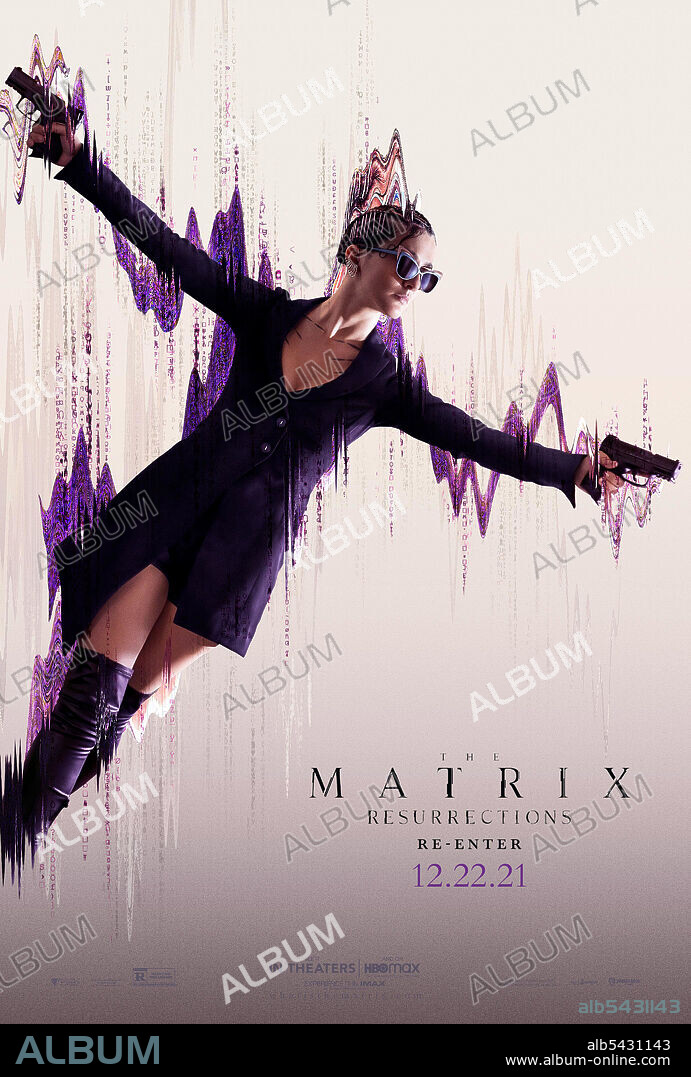 ERENDIRA IBARRA in THE MATRIX RESURRECTIONS, 2021, directed by LANA WACHOWSKI. Copyright Village Roadshow Pictures/NPV Entertainment/Silver Pictures/Warner Bros.