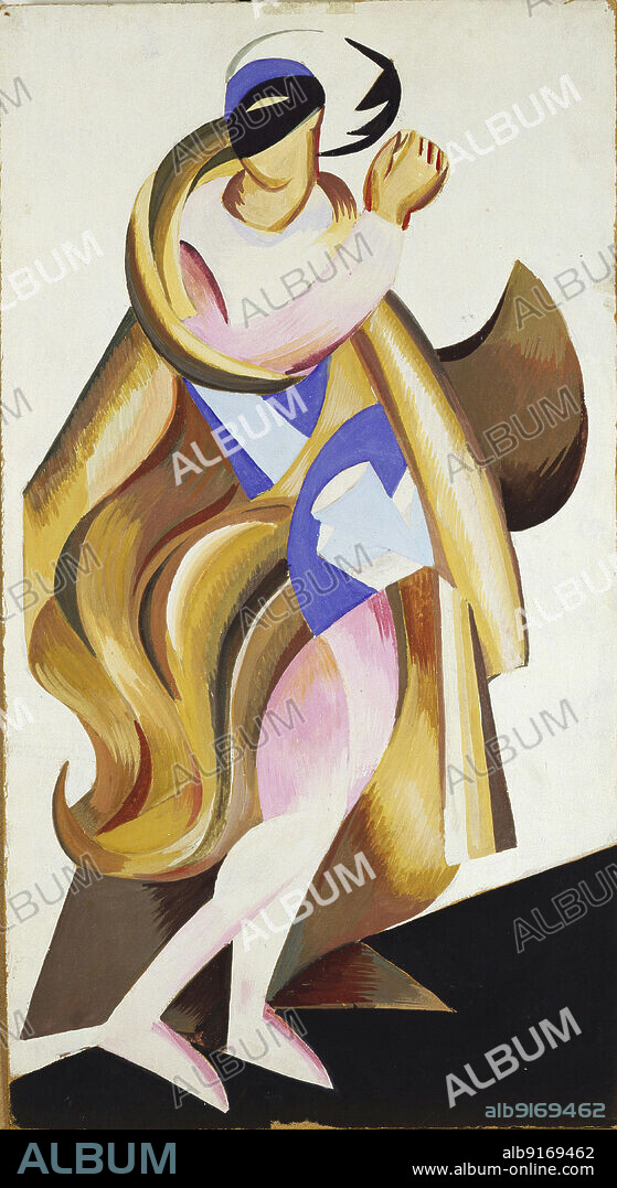 ALEXANDRA EXTER. Costume design for the theatre play Romeo and Juliet by W. Shakespeare.