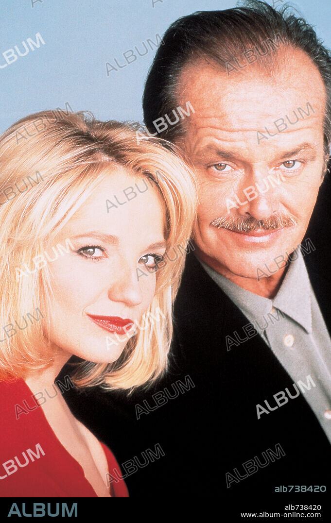 ELLEN BARKIN and JACK NICHOLSON in MAN TROUBLE, 1992, directed by BOB RAFELSON. Copyright RITTS, HERB.