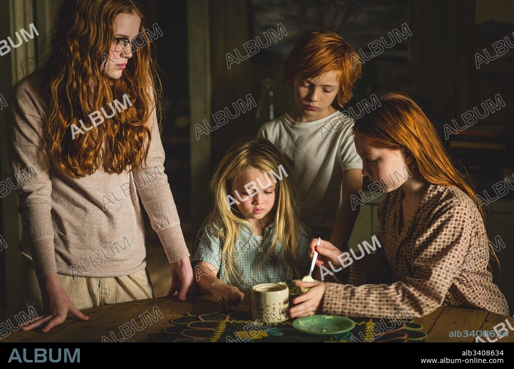 CHARLIE SHOTWELL, EDEN GRACE REDFIELD, ELLA ANDERSON und SADIE SINK in THE GLASS CASTLE, 2017, unter der Regie von DESTIN DANIEL CRETTON. Copyright LIONSGATE / GILES NETTER, JAKE.