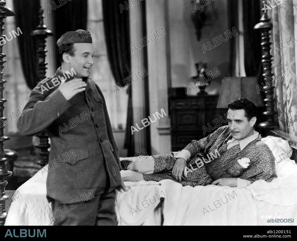 EL BRENDEL and JOHN GILBERT in WEST OF BROADWAY, 1931, directed by HARRY BEAUMONT. Copyright M.G.M.
