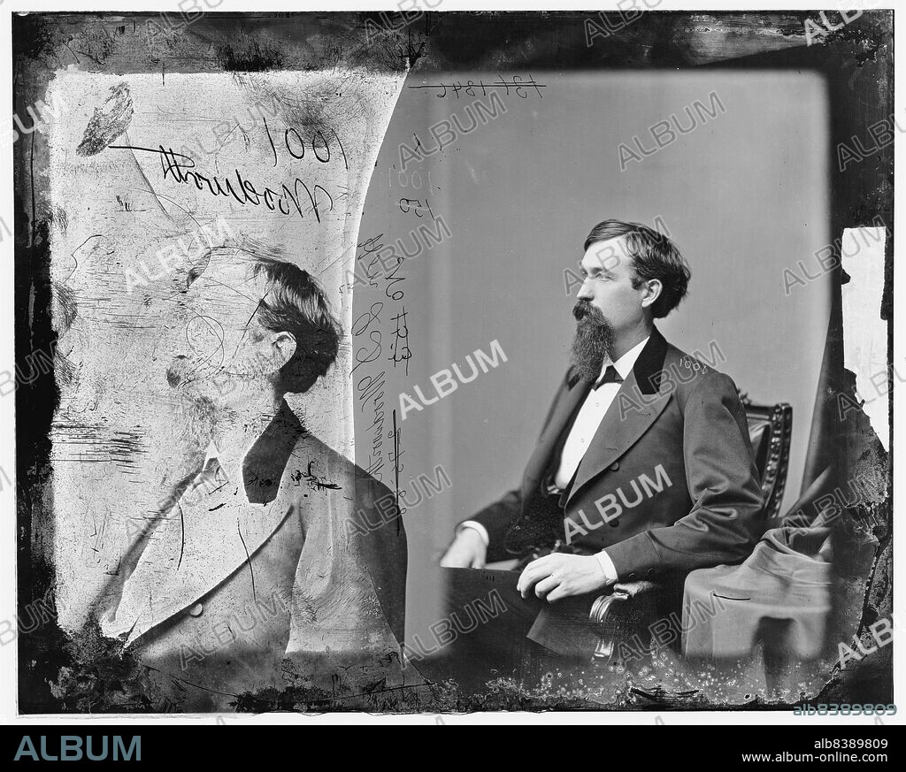 Laurin Dewey Woodworth of Ohio, 1865-1880. Woodworth, Hon. Laurin Dewey of Ohio, between 1865 and 1880. Maj. in 104th Ohio Vol. Inf. July 1862 - Dec 1862. [Politician, lawyer and Union Army soldier: major of the One Hundred and Fourth Ohio Volunteer Infantry].