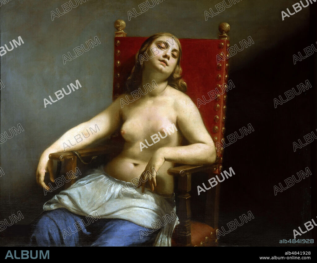 CANLASSI (CALLED CAGNACCI), GUIDO (GUIDOBALDO). The Death of Cleopatra.