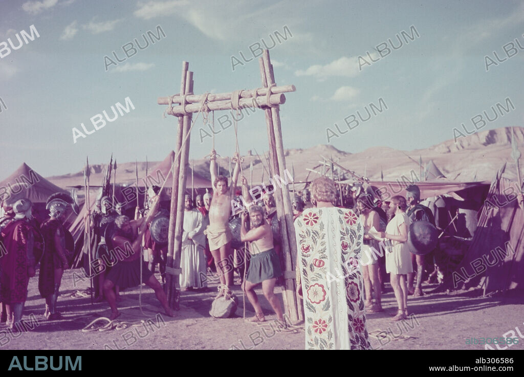 ALEJANDRO EL GRANDE. ALEXANDER THE GREAT, 1956, directed by ROBERT ROSSEN. Copyright UNITED ARTISTS.