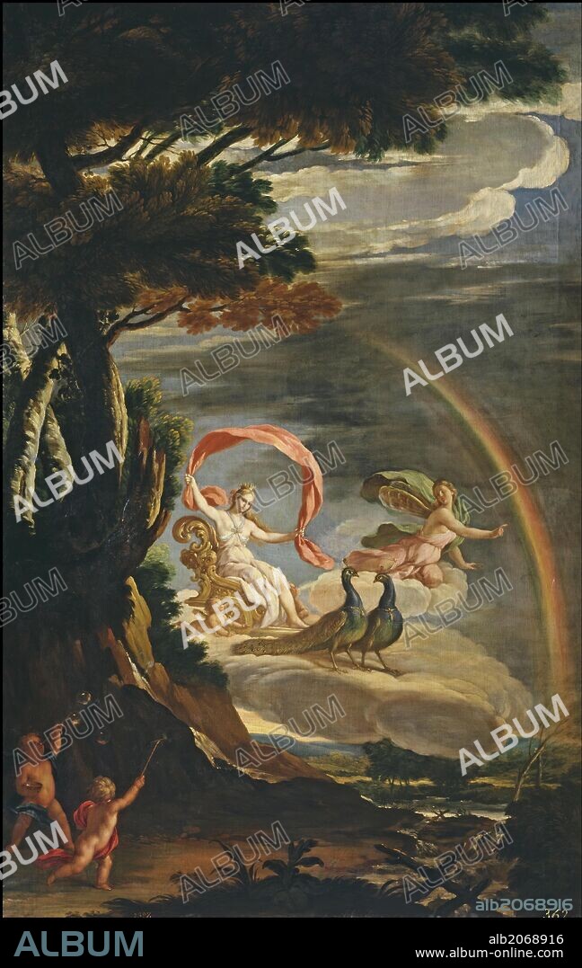 Acisclo Antonio Palomino y Velasco / 'Allegory of Air', ca.  1700, Spanish School, Oil on canvas, 246 cm x 156 cm, P03187.
