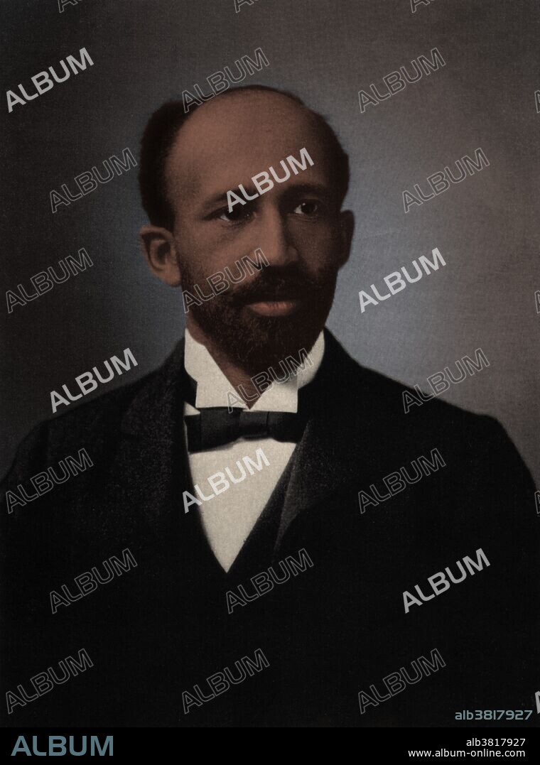 William Edward Burghardt (W.E.B.) Du Bois (1868-1963) was an African-American sociologist, historian, civil rights activist, Pan-Africanist, author and editor. Du Bois grew up in a tolerant community and experienced little racism as a child. After graduating from Harvard (first African American to earn a doctorate) he became a professor of history, sociology and economics at Atlanta University. Du Bois was one of the co-founders of the National Association for the Advancement of Colored People (NAACP) in 1909. Racism was the main target of Du Bois's polemics, and he strongly protested against lynching, Jim Crow laws, and discrimination in education and employment. Du Bois was a prolific author. His collection of essays, The Souls of Black Folk, was a seminal work in African-American literature. He described himself as agnostic or a freethinker. He was an ardent peace activist and advocated nuclear disarmament. The Civil Rights Act was enacted a year after his death. He died in 1963 at the age of 95.