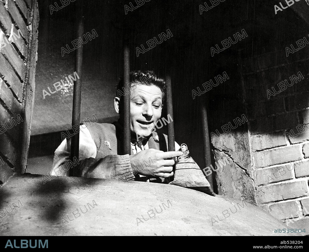 DANNY KAYE en EL FABULOSO ANDERSEN, 1952 (HANS CHRISTIAN ANDERSEN), dirigida por CHARLES VIDOR. Copyright RKO.