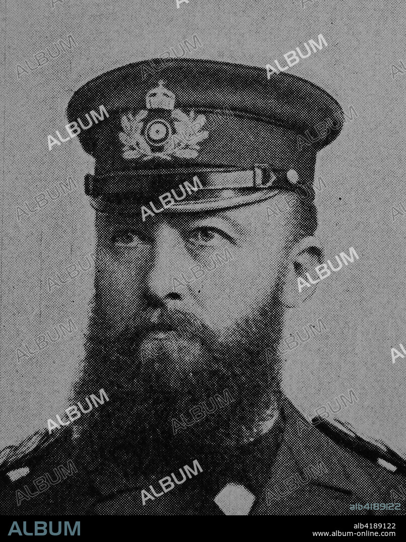 Alfred Peter Friedrich von Tirpitz, 19 March 1849 - 6 March 1930, was a German Grossadmiral, grand admiral, Secretary of State of the German Imperial Naval Office, picture from 1895, digital improved.