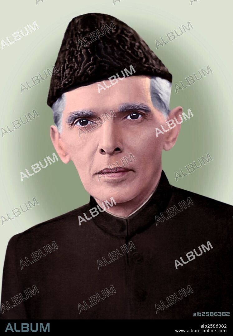 Muhammad Ali Jinnah, (1876 – 11 September 1948) lawyer, politician, and the founder of Pakistan. Pakistan's first Governor-General from independence until his death.  .