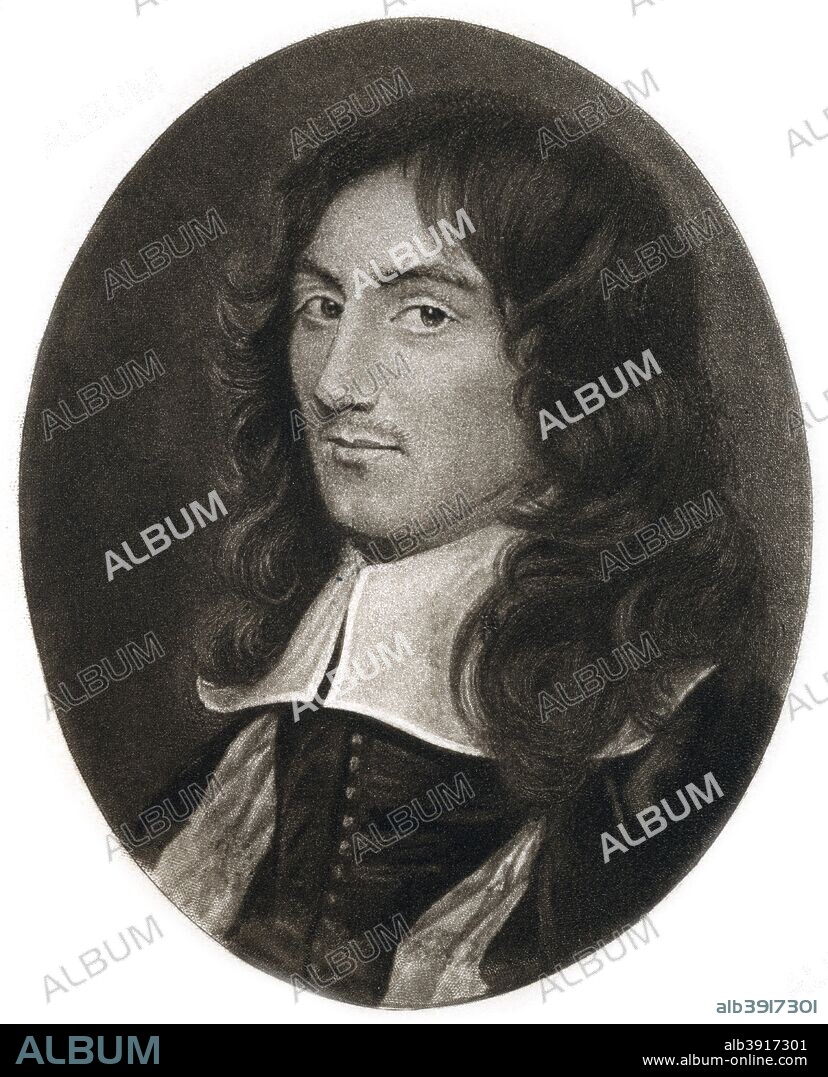 Algernon Sydney, English politician, 17th century, (1899). Portrait of Sydney (1623-1683), an opponent of King Charles II of England. Illustration from Samuel Rawson Gardiner's Oliver Cromwell, (Goupil & Co, London, Paris, New York, 1899).