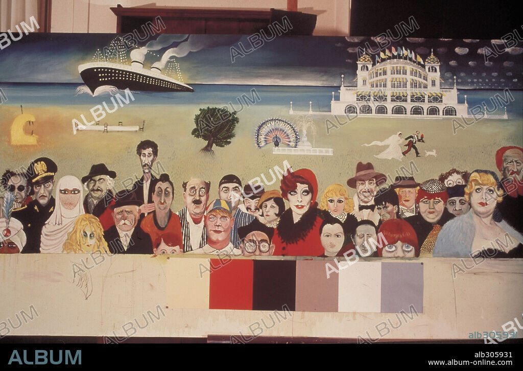 AMARCORD, 1973, unter der Regie von FEDERICO FELLINI. Copyright F.C. ROME/P.E.C.F.PARIS.