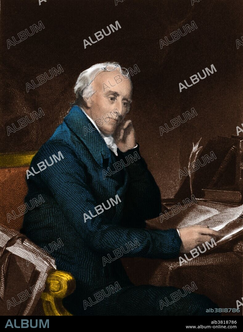 Benjamin Rush (January 4, 1746 - April 19, 1813) was a Founding Father of the United States. He was a physician, writer, educator, and humanitarian. He signed the Declaration of Independence, attended the Continental Congress, and served as Surgeon General in the Continental army. Later in life, he became a professor of chemistry, medical theory, and clinical practice at the University of Pennsylvania. Rush was a leader of the American Enlightenment. He was prominent in many reforms, especially in the areas of medicine and education. He opposed slavery, advocated free public schools, and sought improved education for women and a more enlightened penal system. As a leading physician, he had a major impact on the emerging medical profession. As an Enlightenment intellectual, he was committed to organizing all medical knowledge around explanatory theories, rather than rely on empirical methods. . He promoted public health by advocating clean environment and stressing the importance of personal and military hygiene. His study of mental disorder made him one of the founders of American psychiatry. He died of of typhus fever in 1813 at the age of 68.