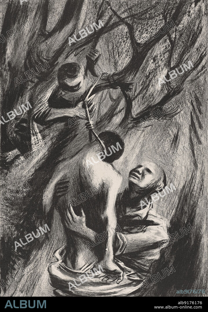 JOE JONES. Three Men and a Tree, 1940.