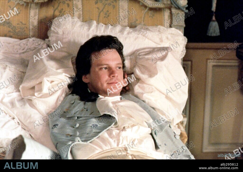 COLIN FIRTH in VALMONT, 1989, directed by MILOS FORMAN. Copyright RENN PRODUCTIONS.