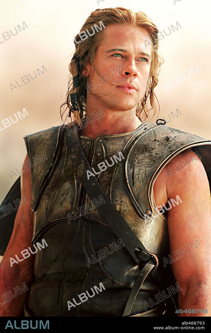 BRAD PITT in TROY 2004 directed by WOLFGANG PETERSEN. Copyright