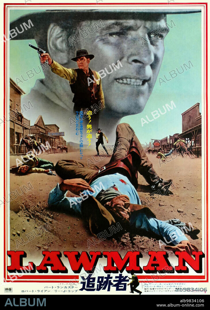 Affiche de LAWMAN, 1971, réalisé par MICHAEL WINNER. Copyright UNITED ARTISTS/SCIMITAR.