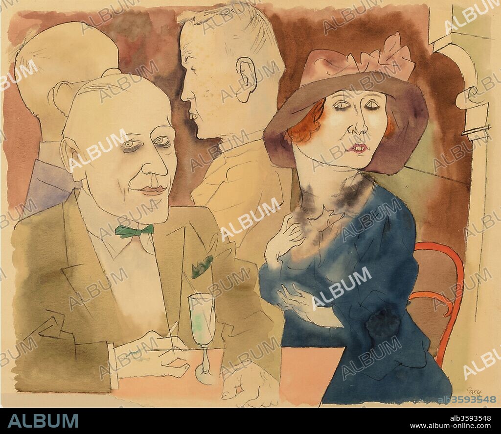 GEORGE GROSZ. In the Café.