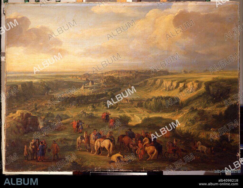ADAM FRANS VAN DER MEULEN. The Siege of Luxembourg, 1684.