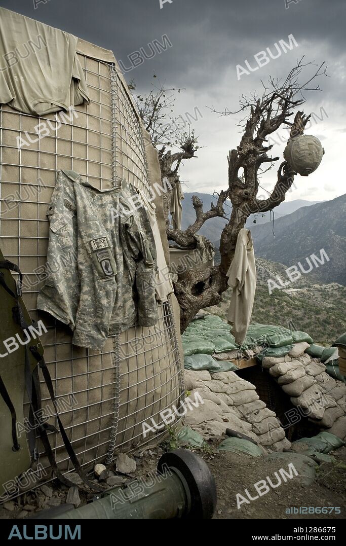 RESTREPO, 2010, dirigida por SEBASTIAN JUNGER y TIM HETHERINGTON. Copyright OUTPOST FILMS/PASSION PICTURES.