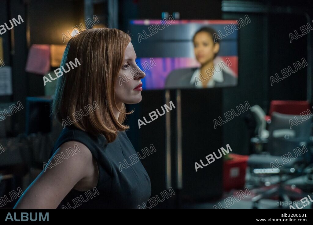 JESSICA CHASTAIN en EL CASO SLOANE, 2016 (MISS SLOANE), dirigida por JOHN MADDEN. Copyright TRANSFILM/ARCHERY PICTURES/CANAL+/FILMNATION ENT/FRANCE2 CIN.
