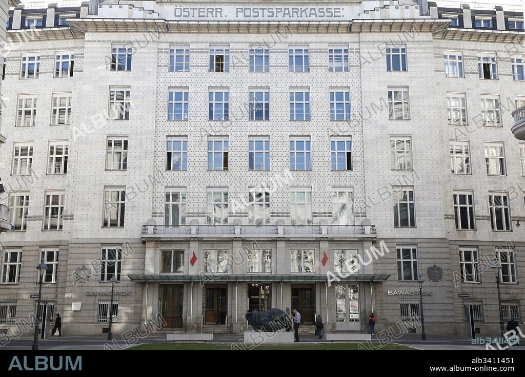 The Austrian Postal Savings Bank building (German language Osterreichische Postsparkasse) is a famous modernist building in Vienna, designed and built by the architect Otto Wagner.