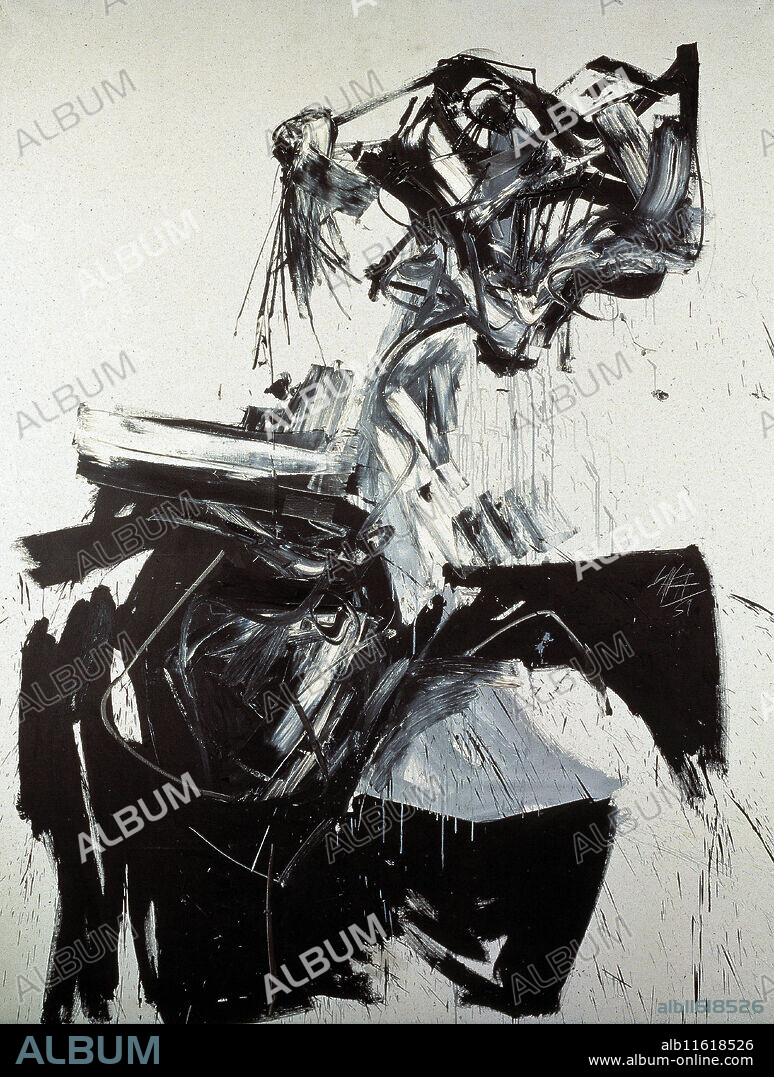 ANTONIO SAURA. SAURA , ANTONIO. PINTOR ESPAÑOL . HUESCA 1930 - 1998. RETRATO IMAGINARIO DE BRIGITTE BARDOT , 1959. MUSEO DE ARTE ABSTRACTO . CUENCA. ATENCION: AUTOR CONTEMPORANEO SUJETO A COPYRIGHT ©. EL CLIENTE FINAL ES RESPONSABLE DE LA GESTION DE LOS DERECHOS DE AUTOR CON LAS SOCIEDADES EXISTENTES DE GESTION DE DERECHOS O DIRECTAMENTE CON LOS ORGANISMOS TITULARES DE LOS MISMOS.