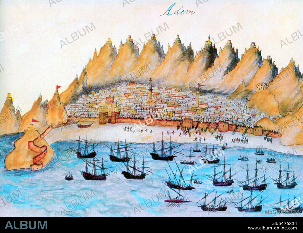 Afonso de Albuquerque (1453—1515) was a Portuguese admiral whose military and administrative accomplishments as second governor of Portuguese India established the Portuguese colonial empire in the Indian Ocean. He is generally considered a military genius. Albuquerque attempted to close all Indian Ocean naval routes to the Atlantic, Red Sea, Persian Gulf, and to the Pacific, and was responsible for building numerous fortresses to defend key strategic positions and establishing a net of diplomatic relations. Shortly before his death he was awarded viceroy and 'Duke of Goa' by king Manuel I of Portugal, becoming the first Portuguese duke not from the royal family, and the first Portuguese title landed overseas. He was known as ‘The Terrible’, ‘The Great’, ‘The Caesar of the East’, ‘Lion of the Seas’ and ‘The Portuguese Mars’. However, Albuquerque was not so lucky in Aden. In February 1513, he sailed to the Red Sea with a force of about 1,000 Portuguese and 400 Malabaris. Knowing that the mamluks were preparing a second fleet at Suez, he wanted to advance before reinforcements arrived to Aden. He laid siege to the fortified city, but after a half day of fierce battle was forced to retreat. In August 1513, he tried again, but failed, and returned to India. There is no doubting Albuquerque’s ruthless ambition. He suggested diverting the course of the Nile River to render Egypt barren. And he even planned to steal the body of the Prophet Muhammad, and hold it for ransom until all Muslims had left the Holy Land.
