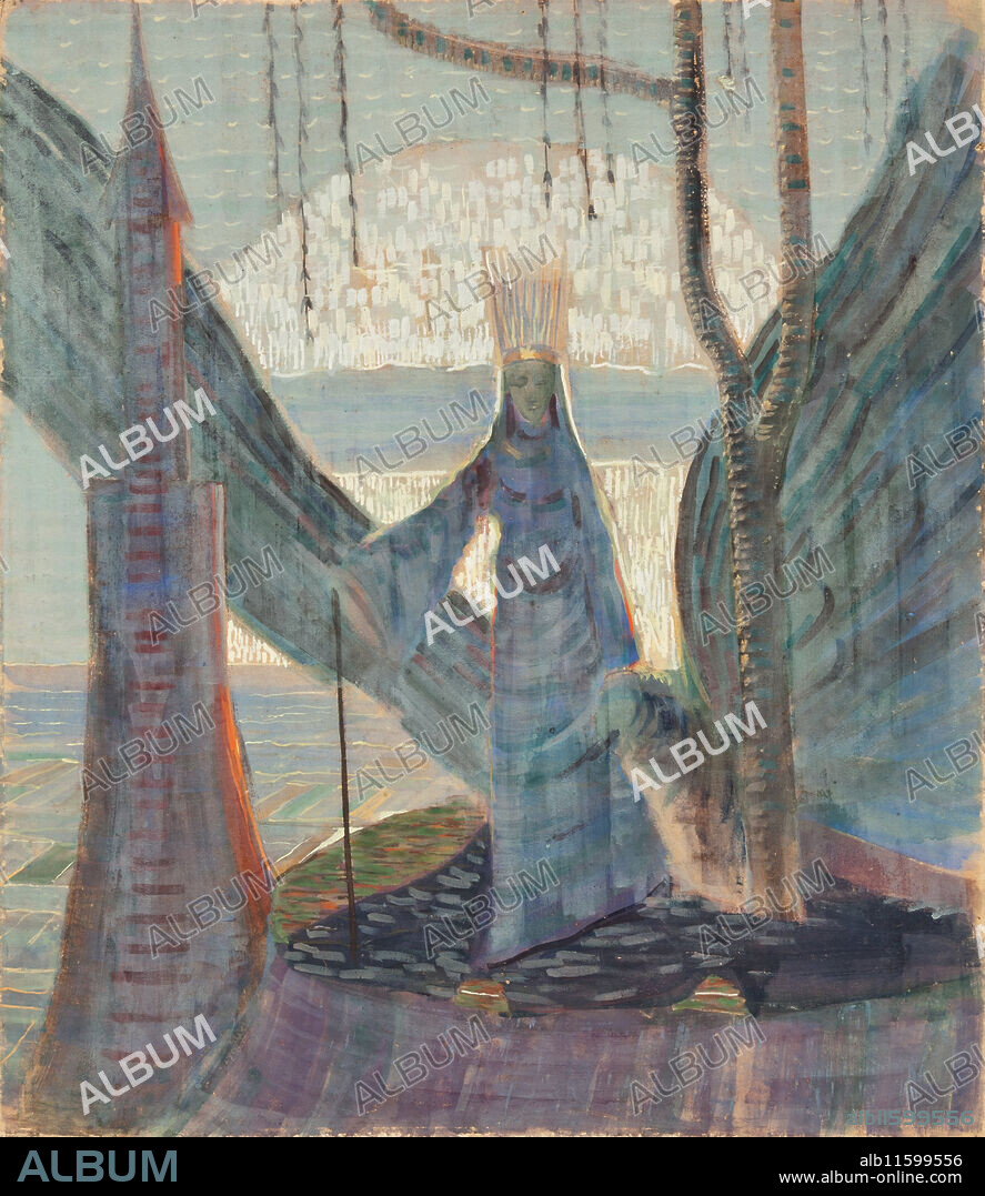 MIKALOJUS KONSTANTINAS CIURLIONIS. Fairy Tale. From Triptych.