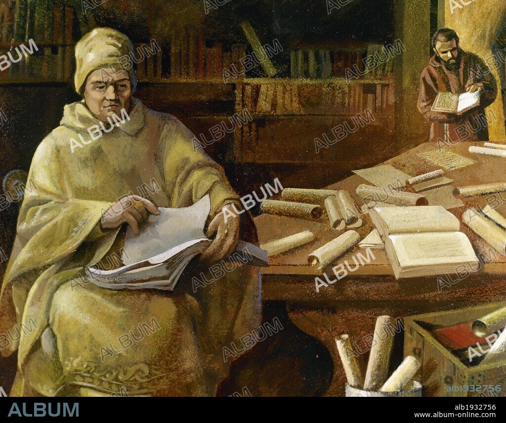 SANTO TOMAS DE AQUINO (Roccaseca, reino de Nápoles,1225-Fossa Nova,1274). Teólogo y filósofo italiano.