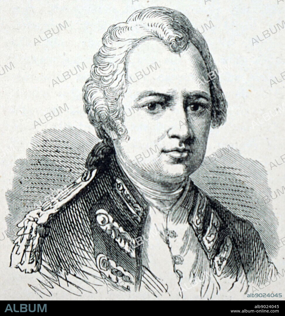 Engraving depicting Major-General Robert Clive, 1st Baron Clive. Major-General Robert Clive, 1st Baron Clive (1725-1774) Commander-in-Chief of British Indian, British military officer and East India Company official.