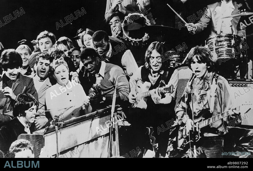 The beatles, the david frost show, london 1968.