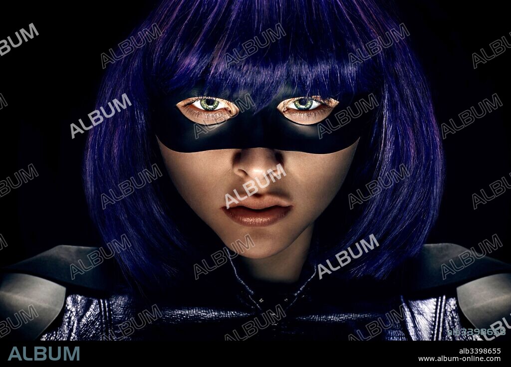 CHLOE GRACE MORETZ en KICK-ASS 2, CON UN PAR, 2013 (KICK-ASS 2), dirigida por JEFF WADLOW. Copyright MARV FILMS/PLAN B ENTERTAINMENT.