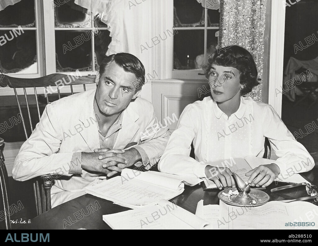 BETSY DRAKE and CARY GRANT in ROOM FOR ONE MORE, 1952, directed by NORMAN TAUROG. Copyright WARNER BROTHERS.