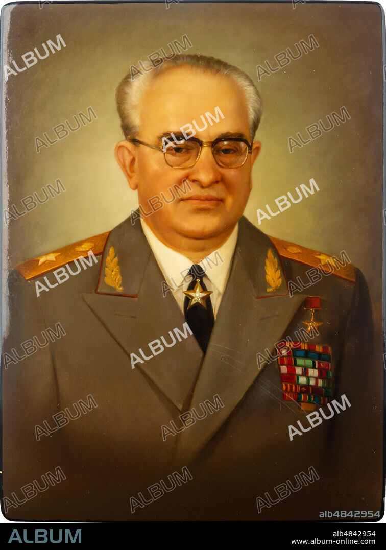 ANONYMOUS. Portrait of Yuri Vladimirovich Andropov.