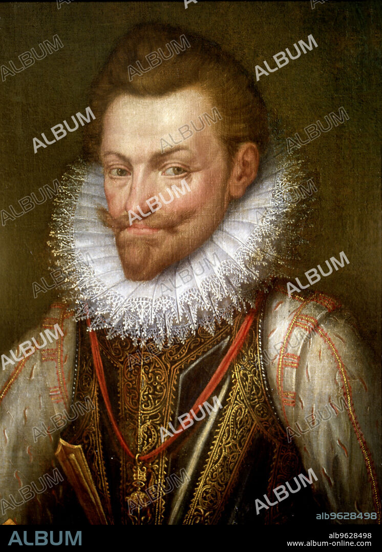 Guillermo I de Nasau 'El taciturno' (1533-1584), Prince of Orange, tried to free  Netherlands from the yoke of Spain under Felipe II, anonymous Flemish in 16th century.