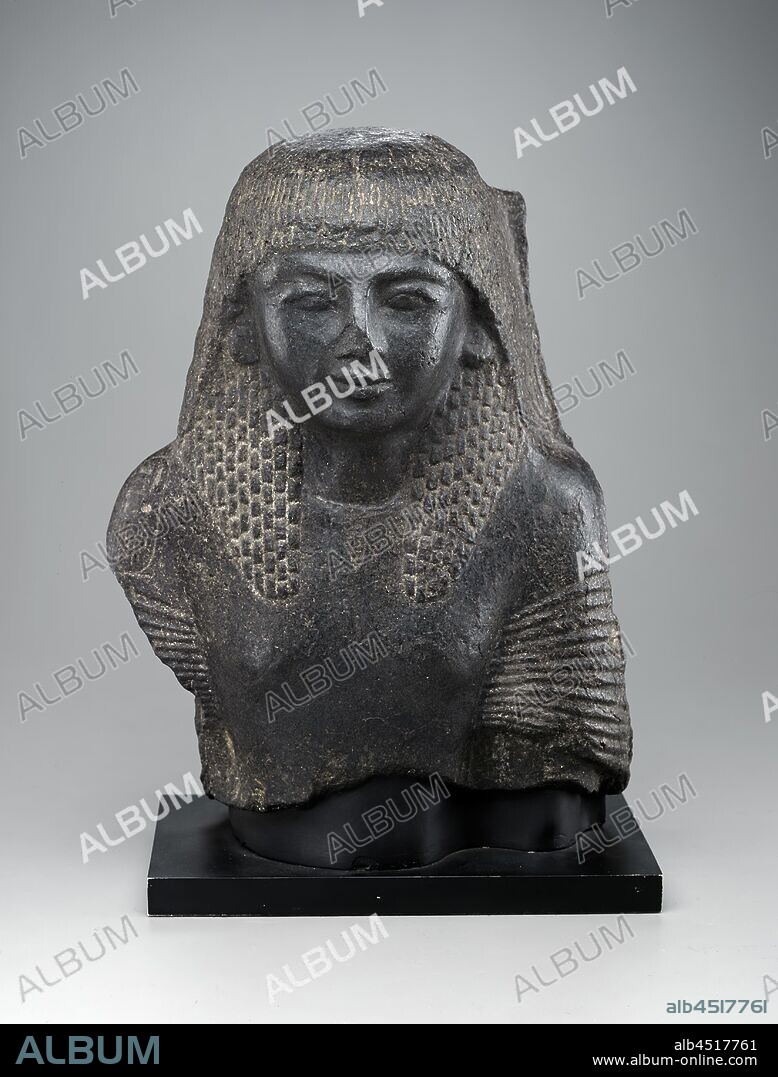 Egyptian, Nebwenenef, High Priest of Amun, between 1290 and 1275 BCE, Black granite, Overall (object only): 14 5/8 × 11 × 7 7/8 inches (37.1 × 27.9 × 20 cm).