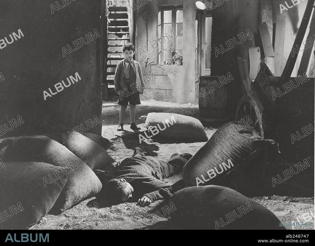 PABLITO CALVO en MI TIO JACINTO, 1956, dirigida por LADISLAO VAJDA. Copyright CHAMARTIN PROD. Y DISTRIB./ENTE NAZIONALES INDUSTRIE CINEMA.