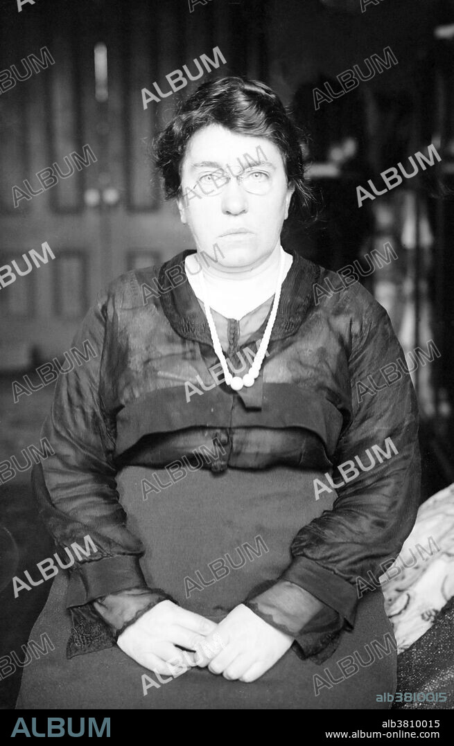 Emma Goldman (June 27, 1869 - May 14, 1940) was a Lithuanian-American anarchist. Attracted to anarchism after the Haymarket affair, she became a writer and lecturer on anarchist philosophy, women's rights, and social issues. In 1892, she and Alexander Berkman, were unsuccessful in their attempt to assassinate industrialist Henry Clay Frick. Berkman was sentenced to 22 years in prison. Goldman served prison and jail terms and in 1908 she was deprived of her citizenship. In 1917, Goldman and Berkman were sentenced to two years in jail for conspiring to induce men not to register for the newly instated draft. After their release from prison, they were re-arrested and deported to Russia. Goldman quickly voiced her opposition to the Soviet use of violence and the repression of independent voices. She left the country in 1921 and two years later wrote a book about her experiences, My Disillusionment in Russia. She spent her final years aiding the anti-Franco forces in Spain through lecturing and fund-raising. Succumbing to a stroke and its effects, she died in Canada in 1940 at the age of 70.