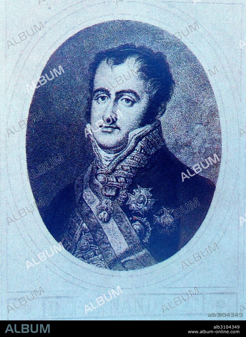Ferdinand VII (Spanish: Fernando VII de Borbón; 14 October 1784 – 29 September 1833) was twice King of Spain: in 1808 and again from 1813 to his death. He was known to his supporters as "the Desired" (el Deseado) and to his detractors as the "Felon King" (el Rey Felón). After being overthrown by Napoleon in 1808 he linked his monarchy to counter-revolution and reactionary policies that produced a deep rift in Spain between his forces on the right and liberals on the left. He re-established the absolutist monarchy and rejected the liberal constitution of 1812.
