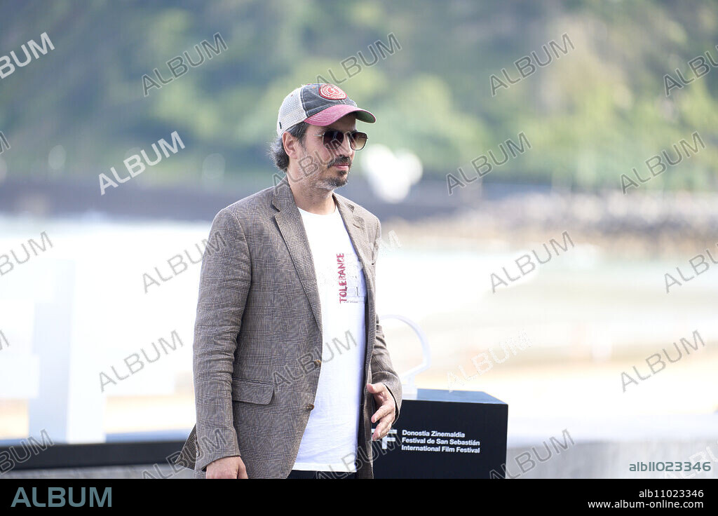 Curro Novallas attended 'Camino Superstar' Photocall during 71st San Sebastian International Film Festival at Kursaal Palace on September 27, 2023 in Donostia / San Sebastian, Spain.