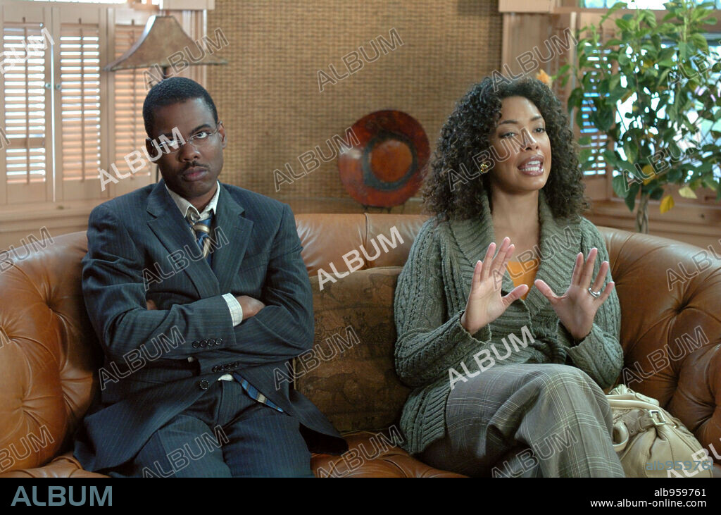 CHRIS ROCK and GINA TORRES in I THINK I LOVE MY WIFE, 2007, directed by CHRIS ROCK. Copyright FOX SEARCHLIGHT PICTURES / CARUSO, PHILLIP.