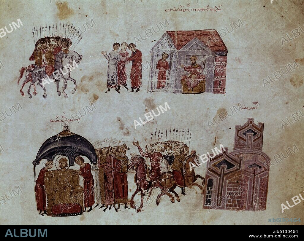 SKYLITZES JOHN O SCYLITZA IOANNES. HISTORIA MATRITENSIS DT PG 11- HISTORIA DE LOS EMPERADORES BIZANTINOS DESDE EL AÑO 811 AL 1057.