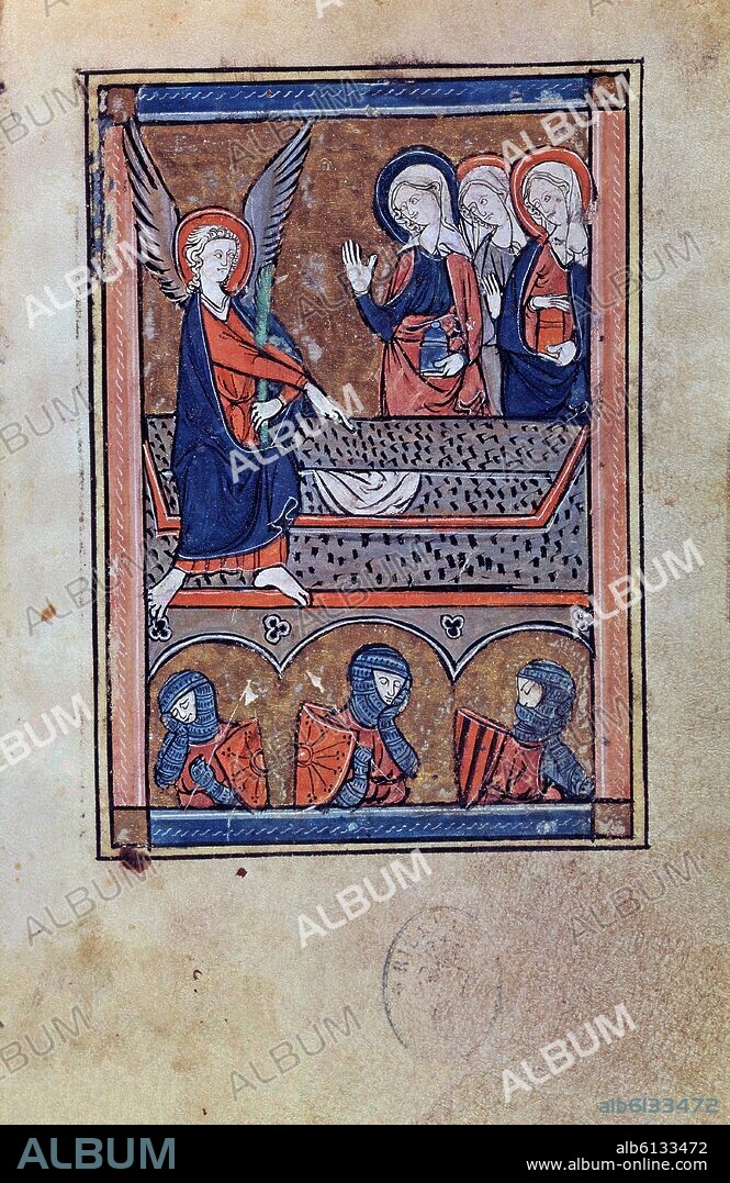 LIBRO DE HORAS - MUJERES ANTE EL SEPULCRO VACIO -  VIT23 - 10 F22.