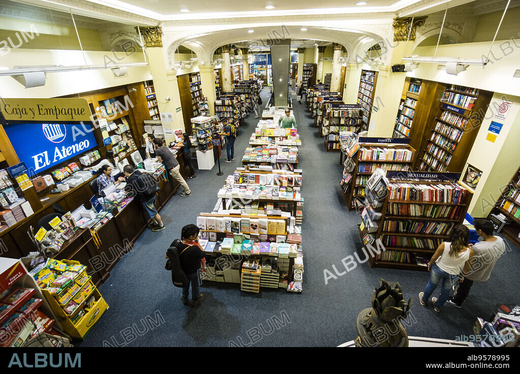 libreria El Ateneo, sucursal de la calle Florida, Buenos Aires, republica Argentina, cono sur, South America.