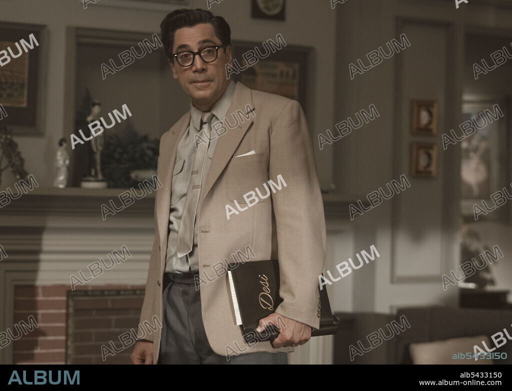 JAVIER BARDEM in BEING THE RICARDOS, 2021, directed by AARON SORKIN. Copyright Escape Artists / Amazon Studios.