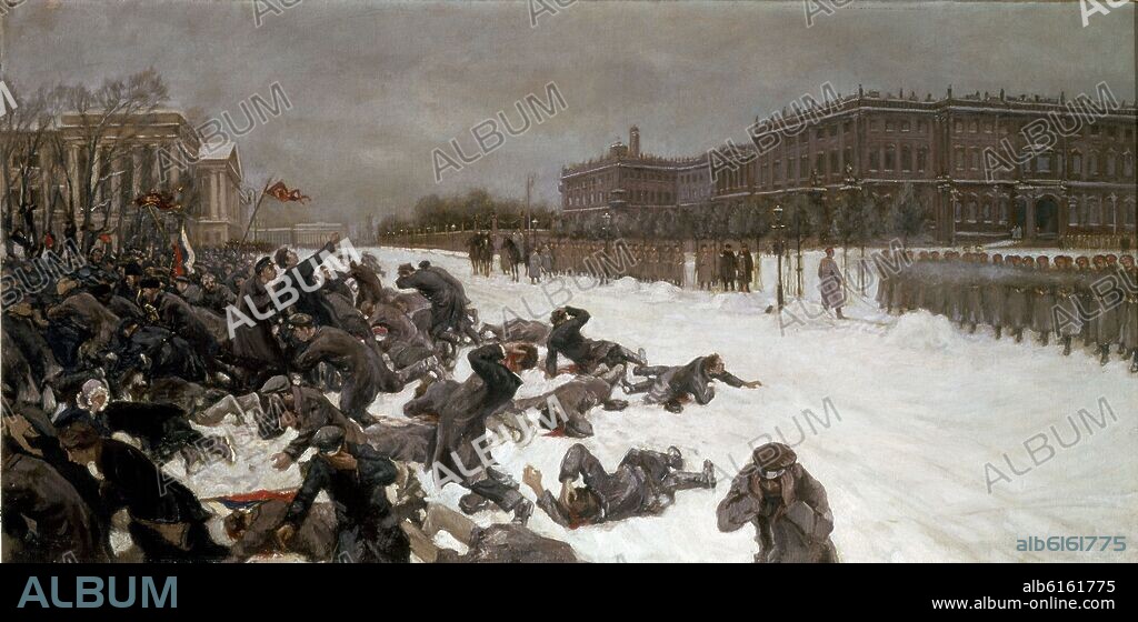 VLADIMIROV. DOMINGO SANGRIENTO DE SAN PETERSBURGO EL 22 DE ENERO DE 1905.