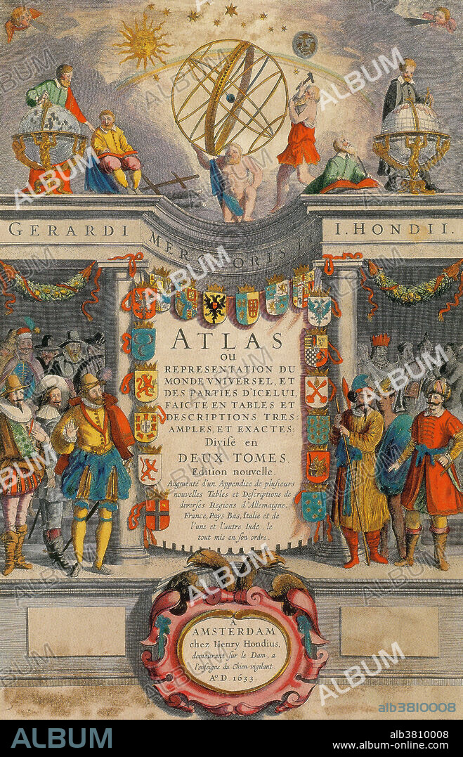 Gerardus Mercator, Atlas, 1633