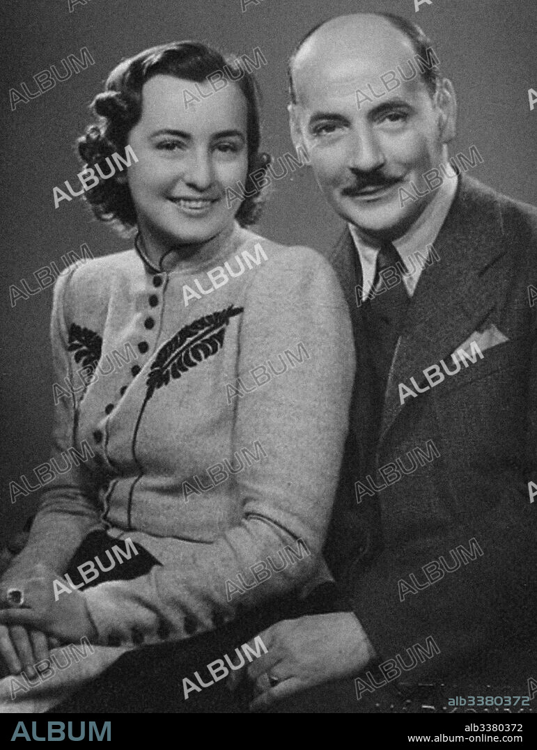 ANONYMOUS. Albert Göring and his wife Mila Klazarova.
