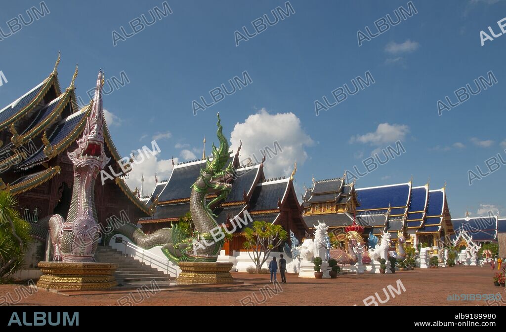 Thailand: Wat Ban Den, Ban Inthakin, Mae Taeng District, Chiang Mai. Wat Ban Den, also known as Wat Bandensali Si Mueang Kaen, is a large Buddhist temple complex north of the city of Chiang Mai in Northern Thailand.